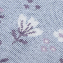 ふくふくにゃんこ フラワーパイルソックス