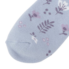 ふくふくにゃんこ フラワーパイルソックス