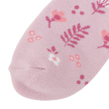 ふくふくにゃんこ フラワーパイルソックス