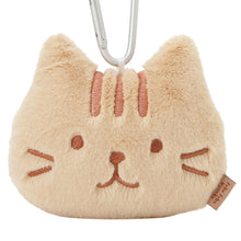 ふくふくにゃんこ ブラウンフェイスポーチ