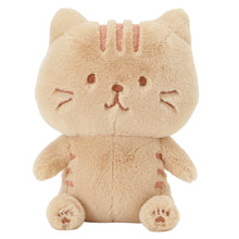 ふくふくにゃんこ ブラウンおすわりマスコット