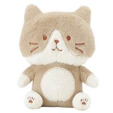 ふくふくにゃんこ ブラウンおすわりマスコット