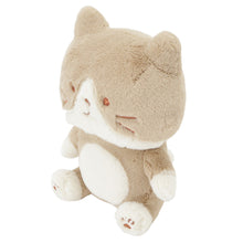 ふくふくにゃんこ ブラウンおすわりマスコット