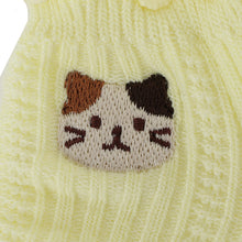 ふくふくにゃんこ メロウ刺繍ショートソックス