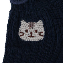 ふくふくにゃんこ メロウ刺繍ショートソックス