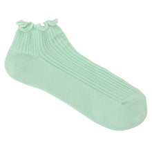 ふくふくにゃんこ メロウ刺繍ショートソックス