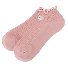 ふくふくにゃんこ メロウ刺繍ショートソックス