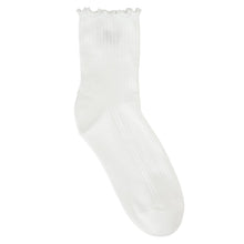 ふくふくにゃんこ メロウ刺繍クルーソックス