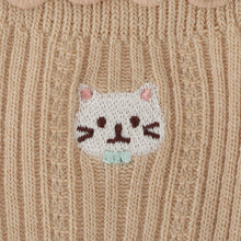 ふくふくにゃんこ メロウ刺繍クルーソックス