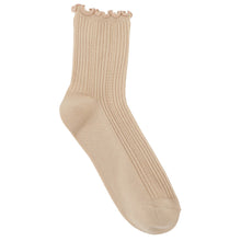 ふくふくにゃんこ メロウ刺繍クルーソックス