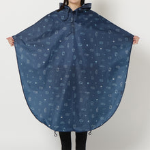 ふくふくにゃんこ レインチャリポンチョ