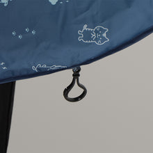 ふくふくにゃんこ レインチャリポンチョ