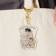 【予約】ふくふくにゃんこ キャットタワーキーホルダー【2月13日出荷予定】