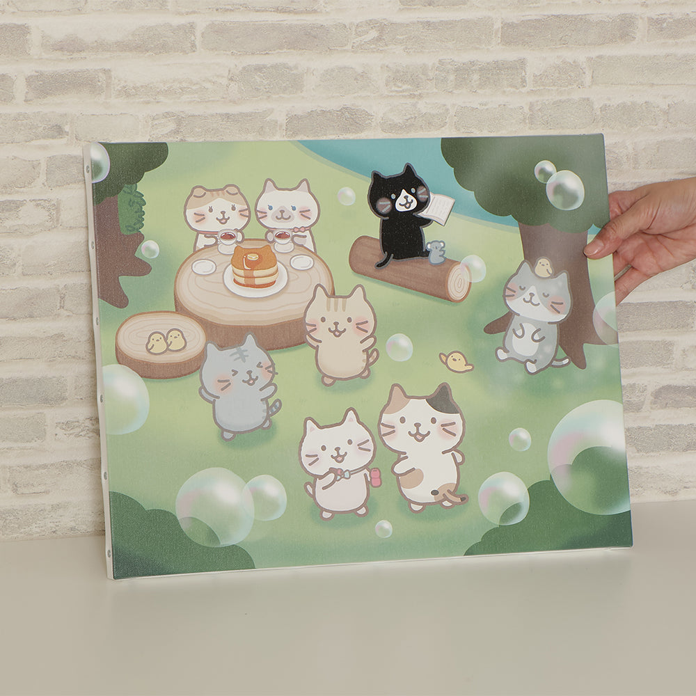 ふくふくにゃんこ キャンバスアートボード【WEB限定】 – HAPiNS online