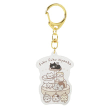 【予約】ふくふくにゃんこ キャットタワーキーホルダー【2月13日出荷予定】