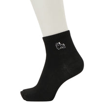 ふくふくにゃんこ ワンポイント 刺繍 アンクル ソックス