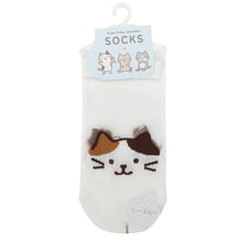 ふくふくにゃんこ シースルー ソックス