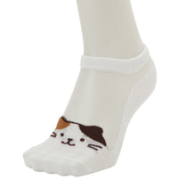 ふくふくにゃんこ シースルー ソックス