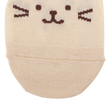 ふくふくにゃんこ シースルー ソックス