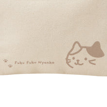 ふくふくにゃんこ  フェイスフラットポーチ