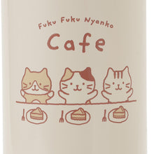 ふくふくにゃんこ スイーツカフェスクリューステンレスボトル