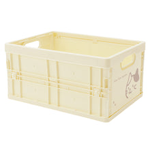 ふくふくにゃんこ フェイス折りたためるプラコンテナMサイズ