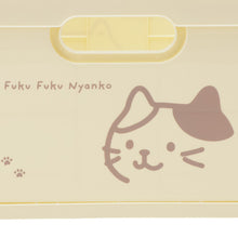 ふくふくにゃんこ フェイス折りたためるプラコンテナMサイズ