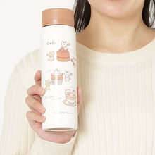 ふくふくにゃんこ スイーツカフェスクリューステンレスボトル