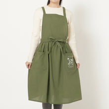 ふくふくにゃんこ スイーツカフェフレアギャザーエプロン