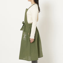 ふくふくにゃんこ スイーツカフェフレアギャザーエプロン