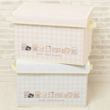 ふくふくにゃんこ よちよちにゃんこ不織布収納ボックス