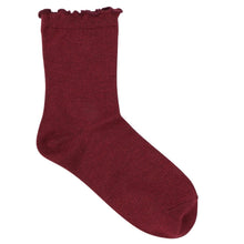 ふくふくにゃんこ 吸湿発熱メロウ刺繍クルーソックス