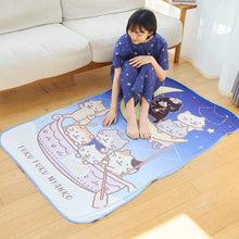 ふくふくにゃんこ 星座にゃんこ接触冷感ひんやりケット