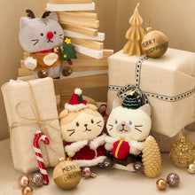 ふくふくにゃんこ クリスマスおすわりマスコット