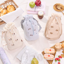 ふくふくにゃんこ コットンボトルショルダー