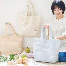 ふくふくにゃんこ コットンラージトートバッグ