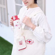 ふくふくにゃんこ いちごトートバッグ