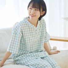 サッカーチェック半袖パジャマ