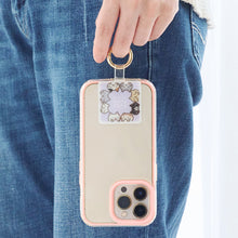 ふくふくにゃんこ カラビナ付きストラップホルダー