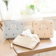 ふくふくにゃんこ コットンティッシュポーチ