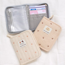 ふくふくにゃんこ コットン多機能マルチポーチ