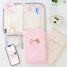 ふくふくにゃんこ おかおさがら多機能マルチポーチ