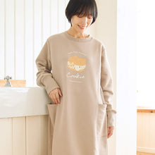 ふくふくにゃんこ スウェットワンピース