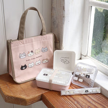 ふくふくにゃんこ フェイス1段ランチボックス