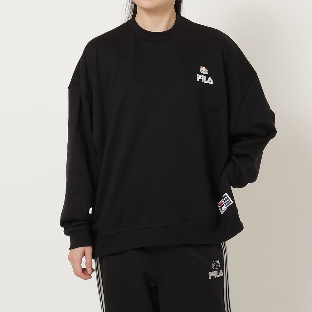 FILA×ふくふくにゃんこ スウェットトレーナー – HAPiNS online shop