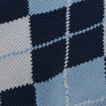 ふくふくにゃんこ アーガイル刺繍パイルソックス