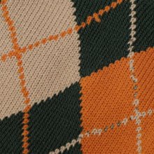 ふくふくにゃんこ アーガイル刺繍パイルソックス