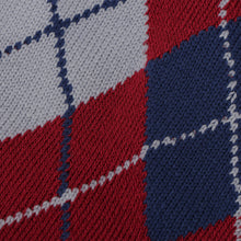 ふくふくにゃんこ アーガイル刺繍パイルソックス