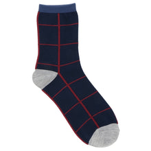 ふくふくにゃんこ ゆるまど刺繍クルーソックス