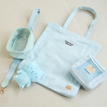 ふくふくにゃんこ カラフルメッシュポーチ